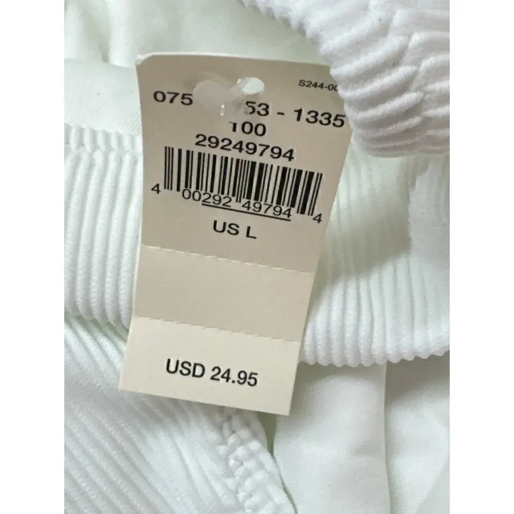 AERIE SWIMWEAR Women's Ribbed Bikini Bottom‎ Large    NWT